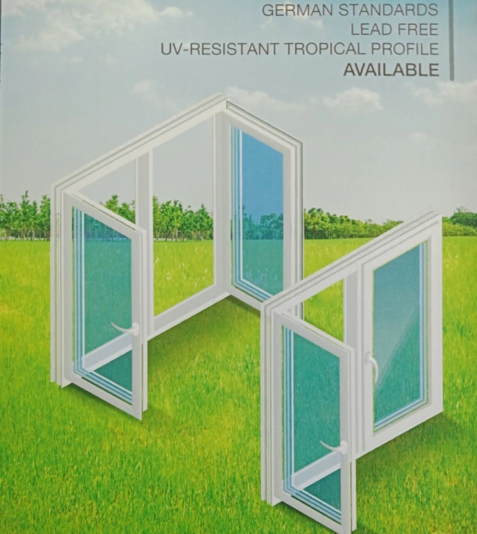 GERMAN STANDARDS  LEAD FREE  UV-RESISTANT TROPICAL PROFILE  AVAILABLE